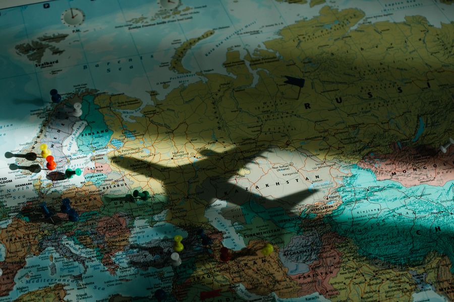 global network map