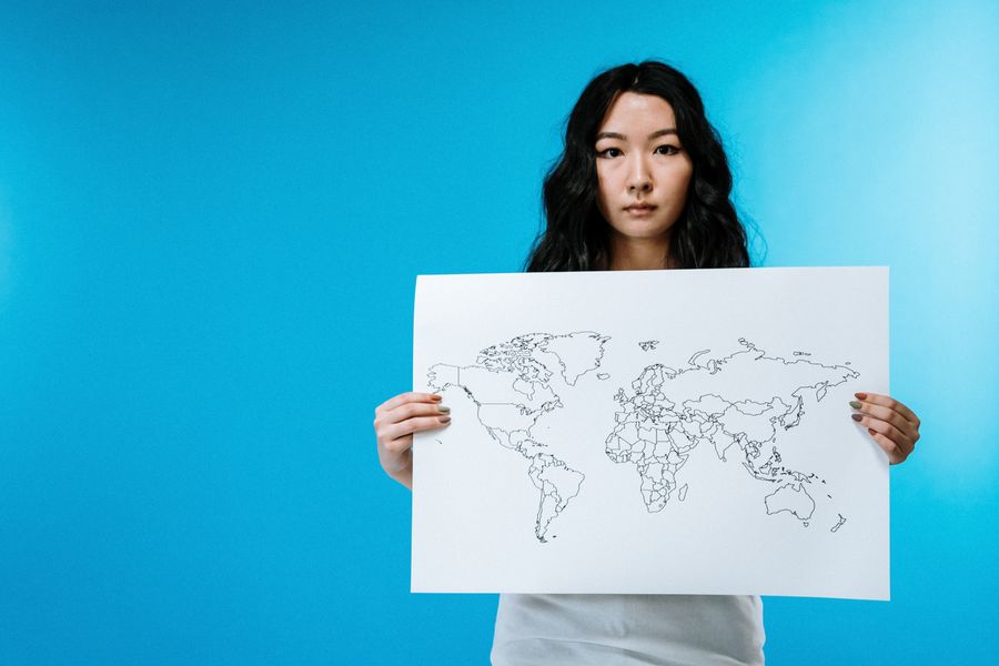 global network map