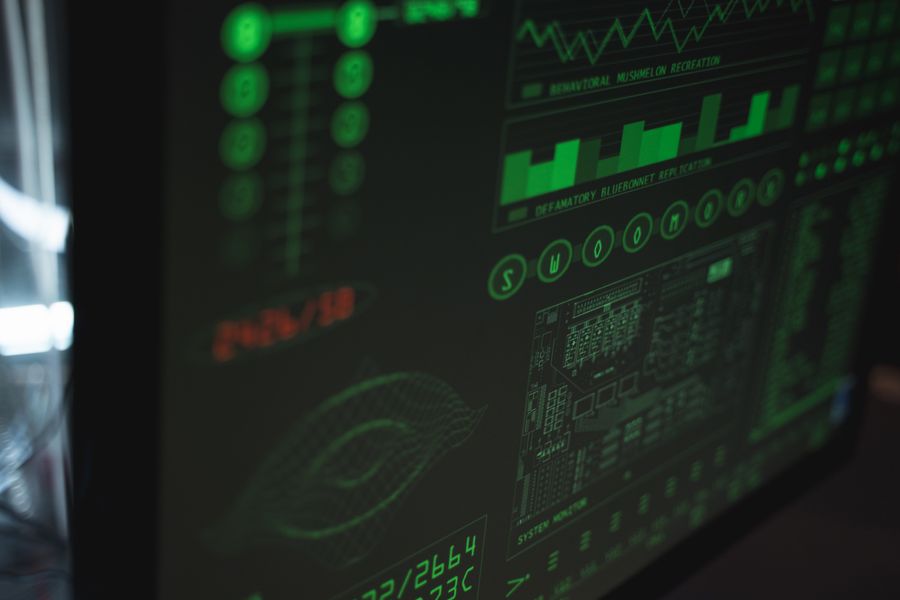 network monitoring dashboard screen