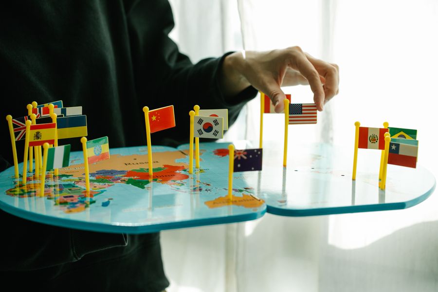 global network map