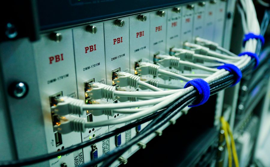server room lights