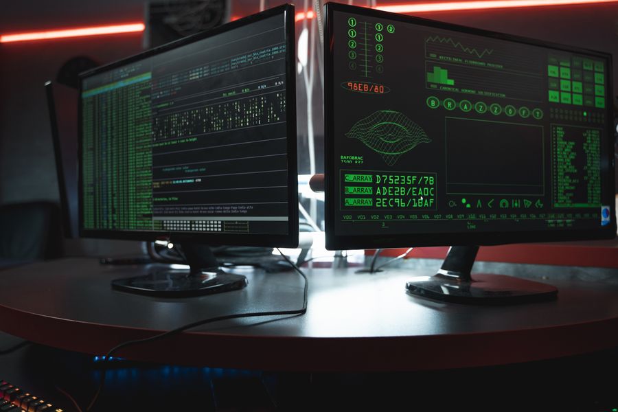 network monitoring dashboard screen
