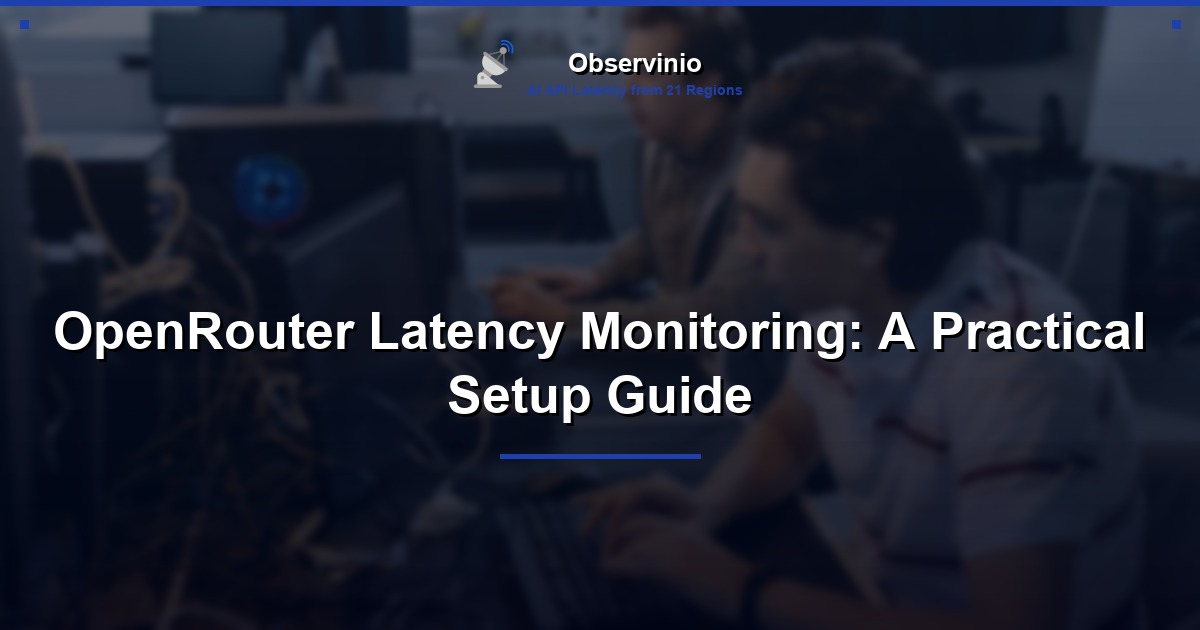 OpenRouter Latency Monitoring: A Practical Setup Guide